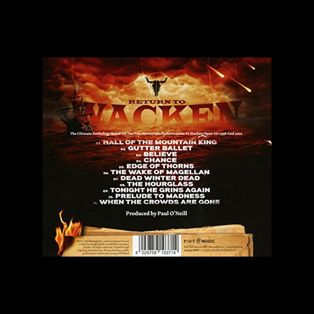 Return To Wacken CD