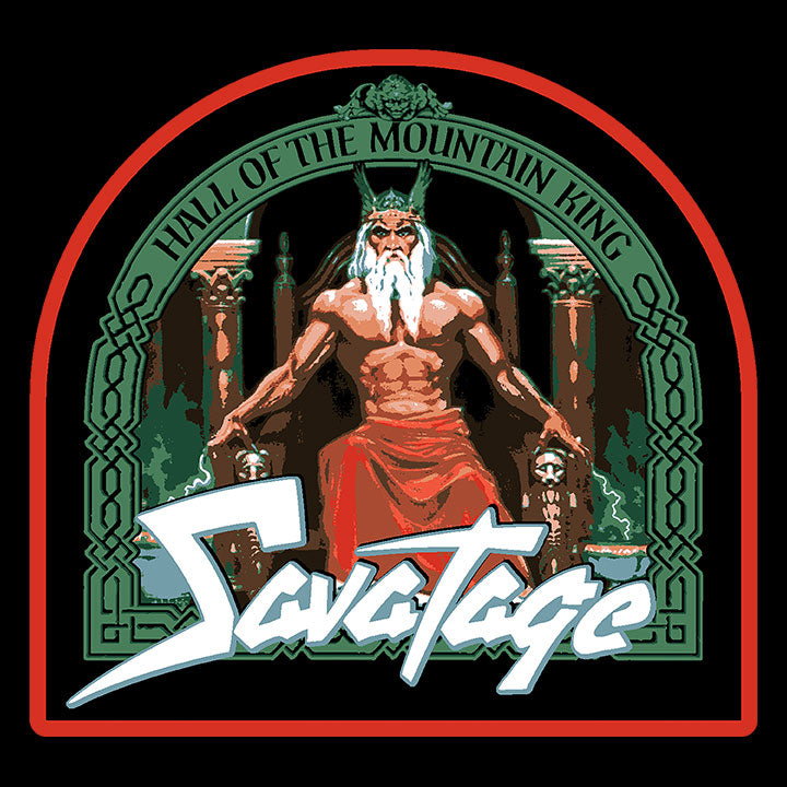 Hall Of The Mountain King (Shaped) Patch