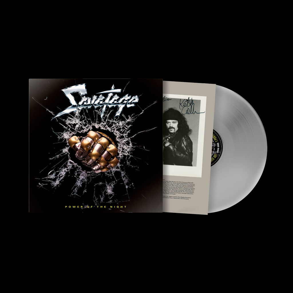 Power of The Night LP - limited edition clear vinyl