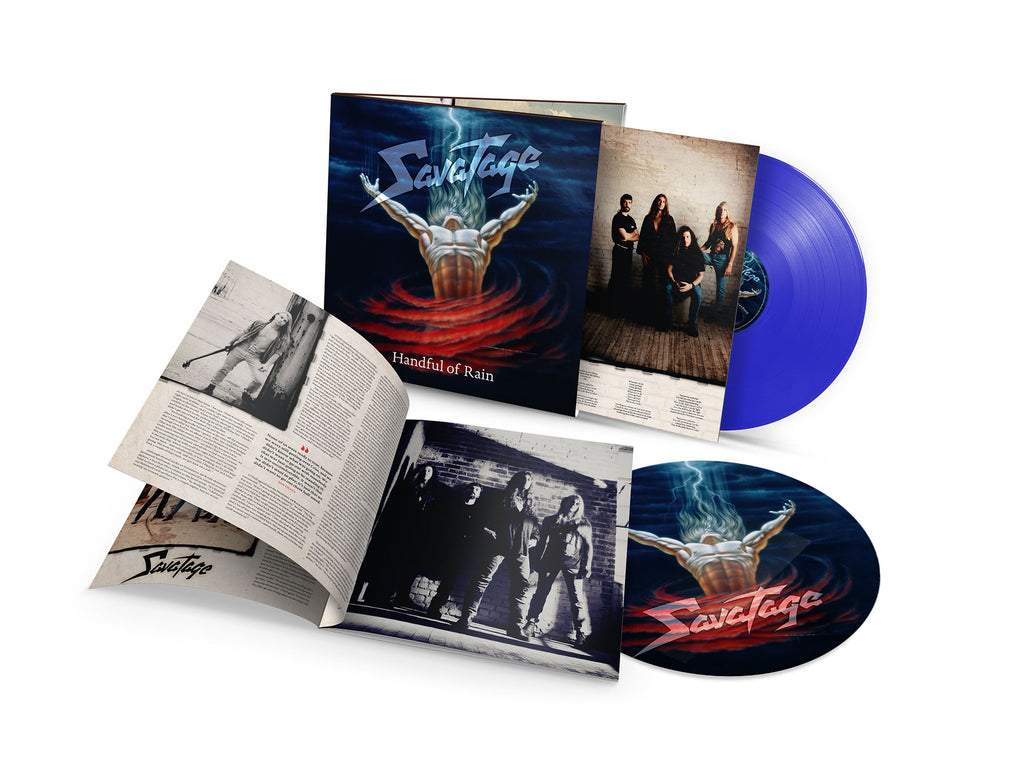 Handful Of Rain - Limited Edition Heavyweight Transparent Blue LP Gatefold Edition (+ exclusive slipmat)